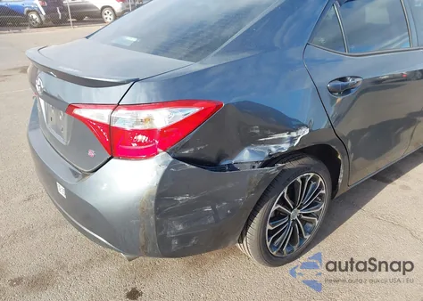 2014 Toyota Corolla S/S Plus/S Premium from USA, damaged, VIN 5YFBURHE4EP172627